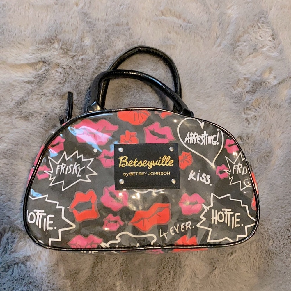 Betsey Johnson makeup bag